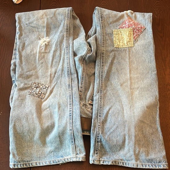 Vintage MuDD jeans size 11 with belt - Picture 6 of 11